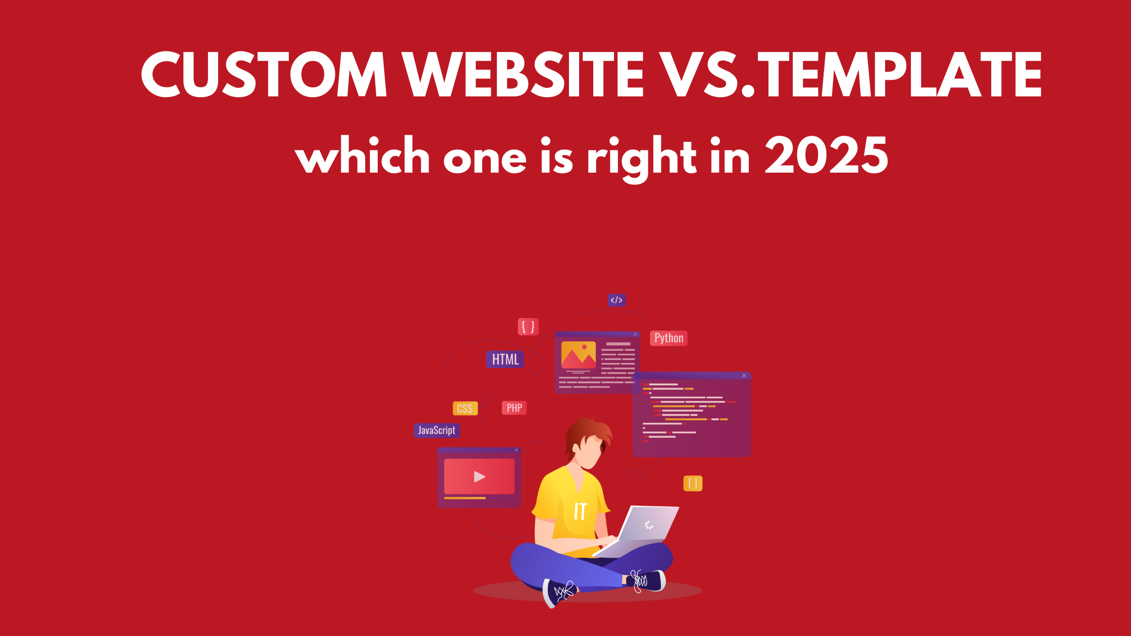 Custom Website vs. Template: Which One is Right for Your Business?